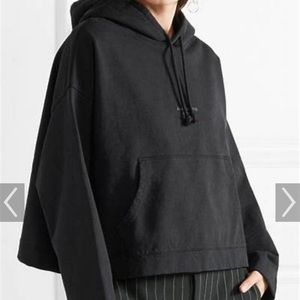 Acne cropped hoodie
